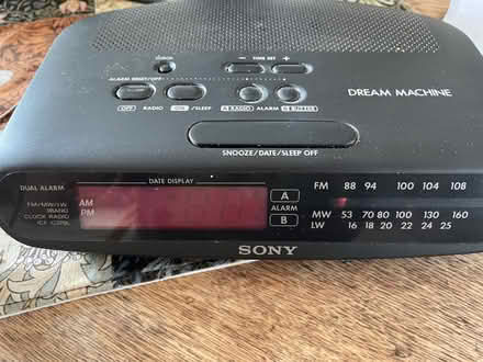 Photo of free Sony clock radio akarm (Hollingdean BN1) #1