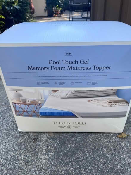 Photo of free Twin single memory foam topper new (Walnut Creek) #1