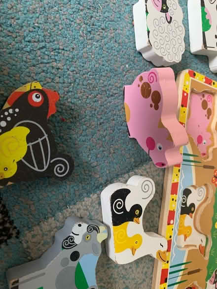 Photo of free Wooden Farmyard Puzzle (RG30 Tilehurst) #3