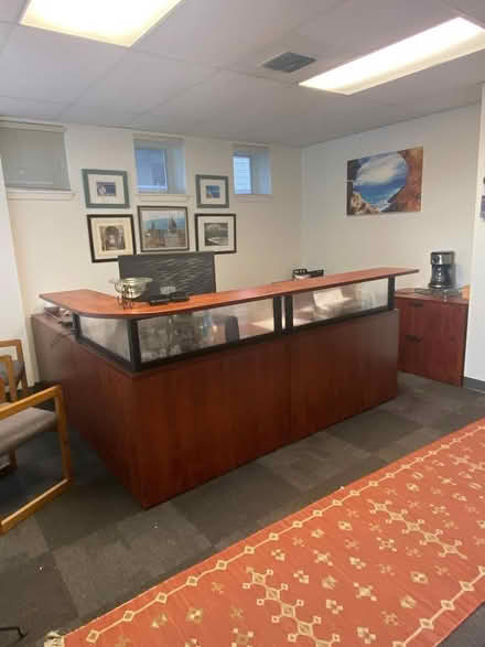 Photo of free Counter, Main Desk, Hutch, Cabinets (West Seattle) #2