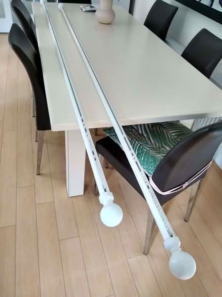 Photo of free Curtain poles (Knotty Green HP9) #1