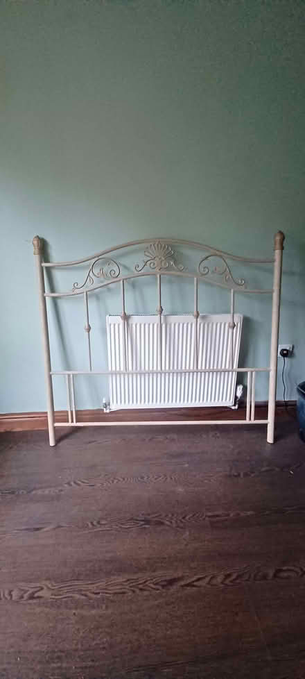 Photo of free metal bedstead / head (Normanton Springs S12) #2