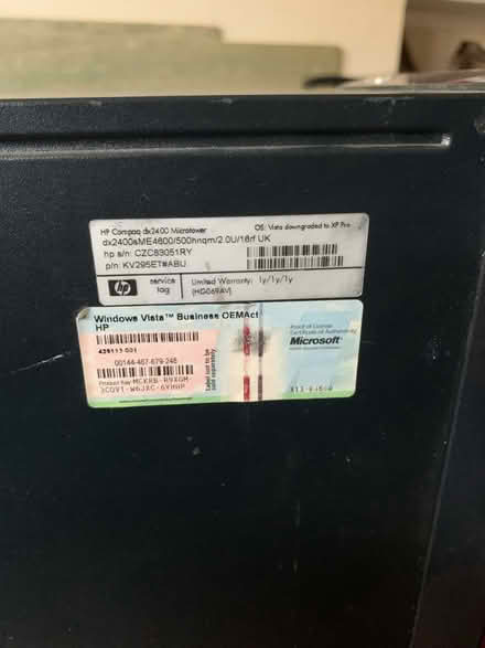 Photo of free HP pc tower (TW9 nr Chiswick bridge) #2