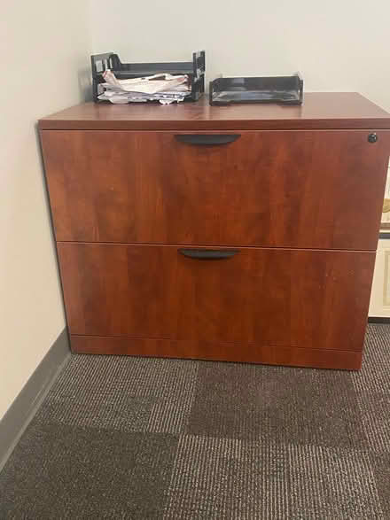 Photo of free Counter, Main Desk, Hutch, Cabinets (West Seattle) #1