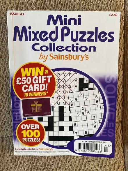 Photo of free Puzzle Book - like new (Hala/Bowerham LA1) #1