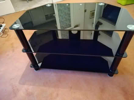 Photo of free Glass corner TV unit (Yardley Wood B14) #1