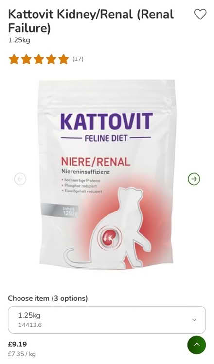 Photo of free RENAL Dry Cat Biscuits (Odd Down) #3