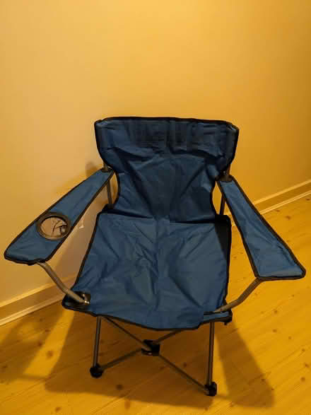 Photo of free 2 x adult folding camping chairs (Spinningfields M3) #1
