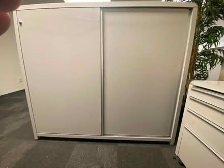 Photo of free Desks, Cabinet, Space Divider (West Seattle) #3