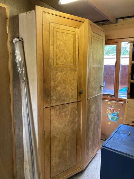 Photo of free Large wooden cupboard (Westdean BN25) #3