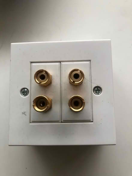 Photo of free Speaker wires connector box (Nottingham, West Bridgford NG2) #1