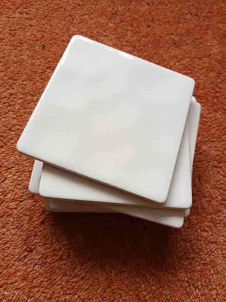 Photo of free 8 white tiles (Leicester/Wigston LE2) #1
