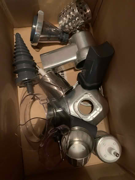 Photo of free Kenwood KMix attachments (Sandy, Bedfordshire) #1