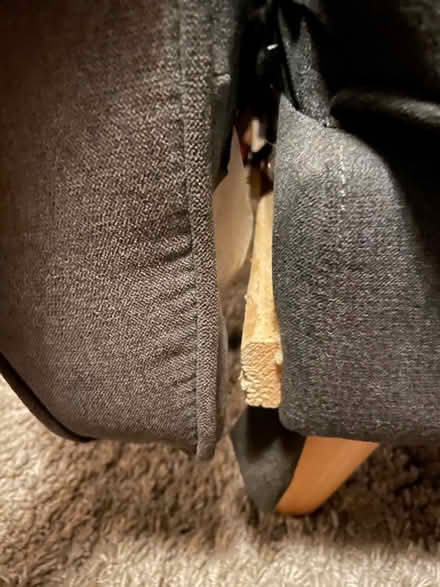 Photo of free Grey 3 seater sofa (Hove Station) #4