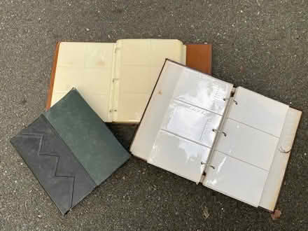 Photo of free Photo albums with plastic sleeves (Newton Center) #1