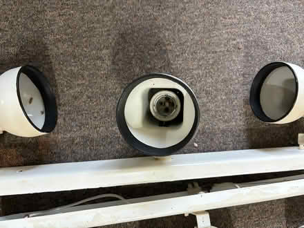 Photo of free 2 x 3 white kitchen spotlights (Weston Underwood DE6) #4