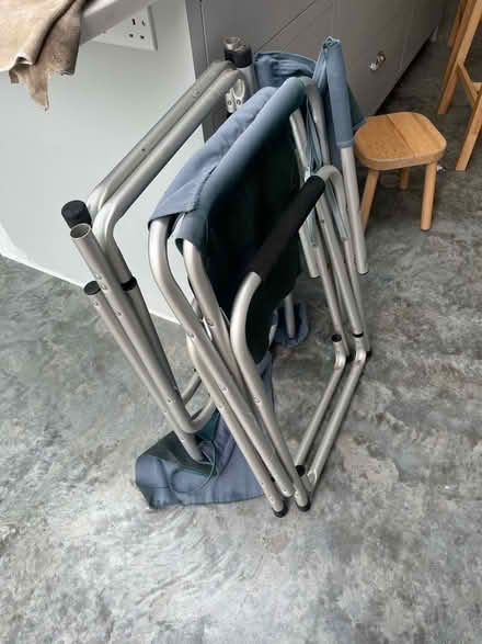 Photo of free Aluminium camping chairs (PO19 Chichester) #1