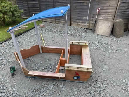 Photo of free Kids pirate ship sand pit (Alva FK12) #1