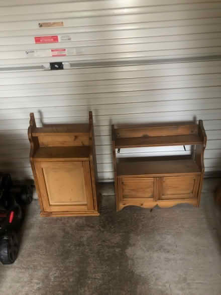 Photo of free Two small wooden wall cabinets (Rathfarnham) #1