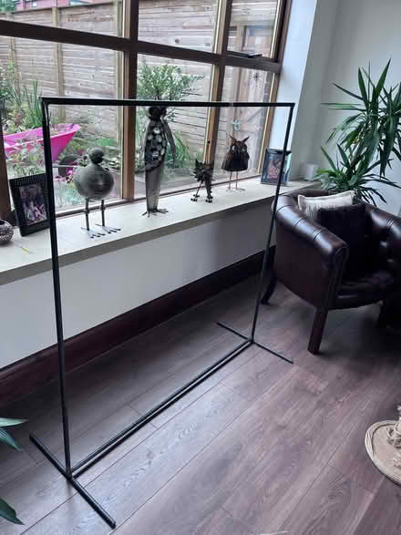 Photo of free Sturdy metal clothes rail (Stubshaw Cross WN4) #1