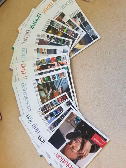 Photo of free 'Resolution' Magazines (Top Amersham HP6) #1