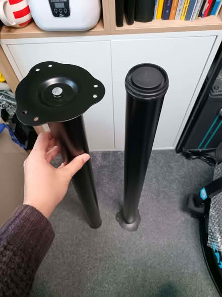 Photo of free 2x Worktop supports (black) (Altofts WF6) #1