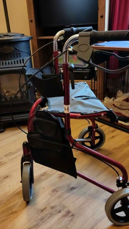 Photo of free Three Wheeled Walker with Seat (The Plantation GL5) #3