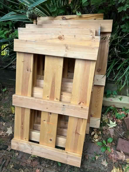 Photo of free 6 wooden pallets (Capitol Hill) #1