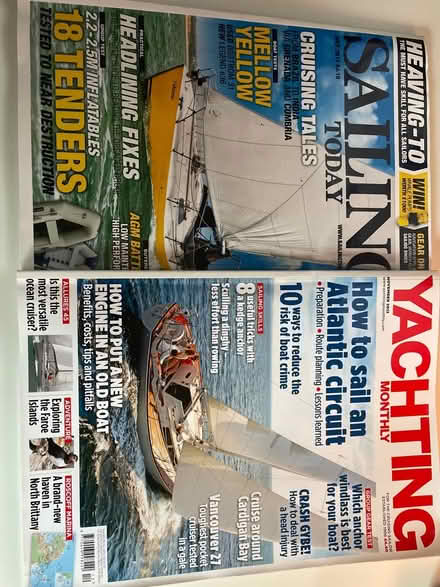Photo of free Sailing Yachting magazines x17 (Cardiff, llandaff cf5) #1