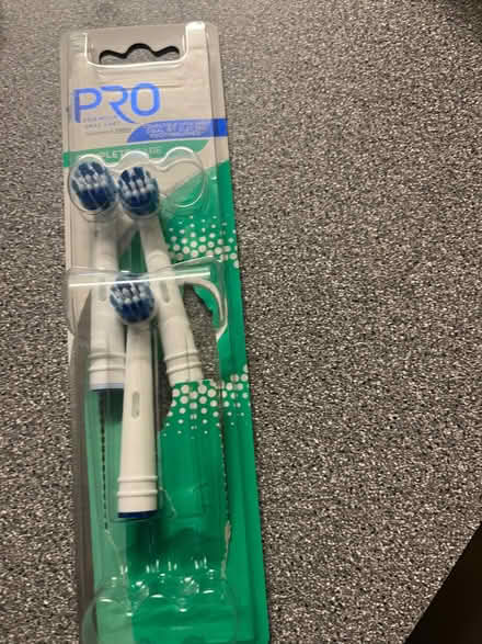 Photo of free Three unused Pro toothbrush heads. (Stretford M32) #1