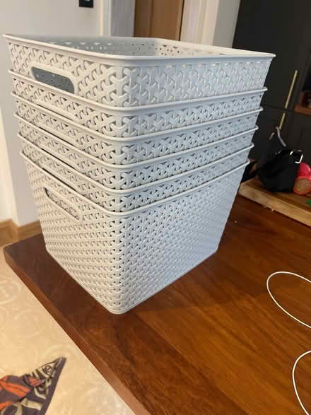 Photo of free Storage boxes x6 (Cheltenham) #1