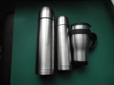 Photo of free 2 Vacuum Flasks + Cup (Seaforth L21) #2