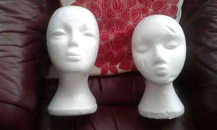 Photo of free 2 x Polystyrene Heads (St Blazey Gate PL24) #1