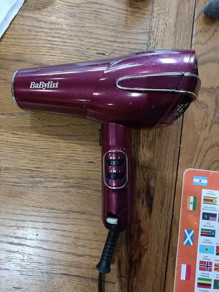 Photo of free Babyliss hairdryer working (Shirley CR0) #1
