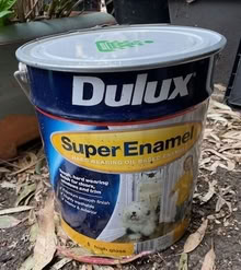 Photo of free 10 Lt tin Dulux enamel paint (Bundoora) #1