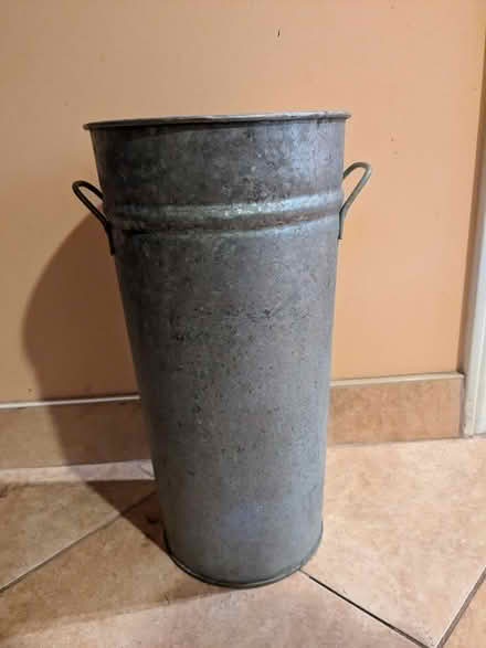 Photo of free 16" metal floral vase (east side near Ellison Park) #1