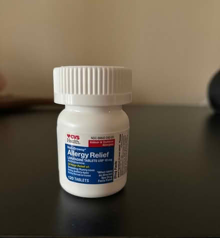 Photo of free OTC Allergy Relief loratadine 10mg (Alexandria, VA) #1