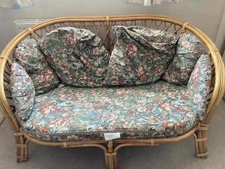Photo of free Cane Settee (Bridlington YO16) #1