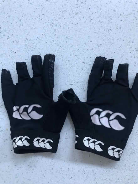 Photo of free Rugby fingerless grip gloves (Bromley BR1) #1