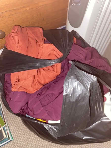 Photo of free Bin bag of fabric offcuts (Frome BA11) #1