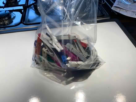 Photo of free Bag of plastic pegs (Dunfermline KY11) #1