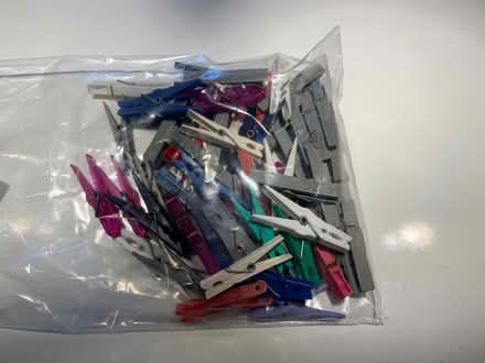 Photo of free Bag of plastic pegs (Dunfermline KY11) #2