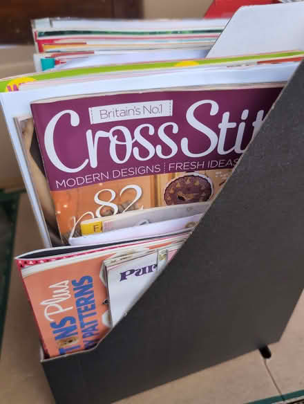 Photo of free Collection of craft magazines and patterns (Lampton TW3) #1
