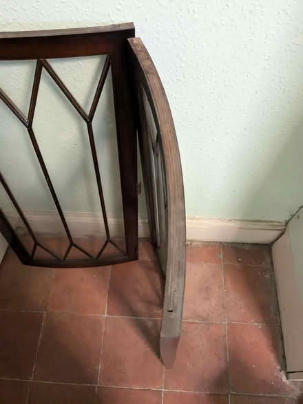 Photo of free Glass and wood antique corner cupboard doors (Llandrindod LD1) #4