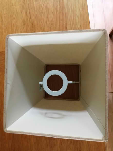 Photo of free Small beige lamp shade (North Mundham) #1