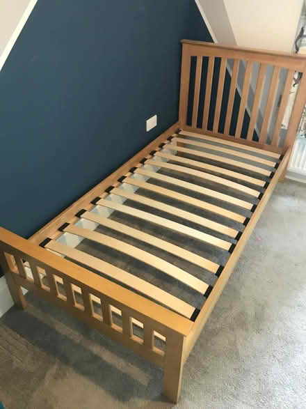 Photo of free Single bed - solid wood (St. John’s, Sevenoaks) #2