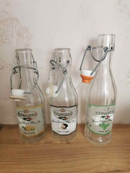 Photo of free 3 glass bottles with stoppers (Hillingdon UB10) #1