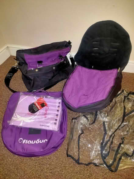 Photo of free iCandy Strawberry Purple stroller (SE8 3ET) #2