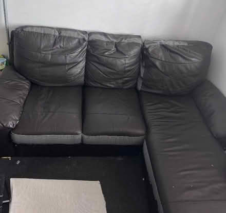 Photo of free Large L shaped 3 seater sofa (Southsea PO5) #1