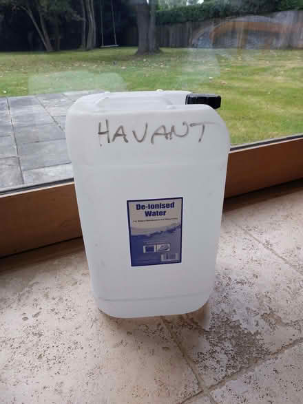 Photo of free Empty 25litre plastic storage container (Rowlands Castle PO9) #1